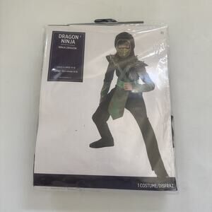 Dragon‎ Ninja Warrior Black Suit Yourself Dress Up Halloween Child 14-16 Costume